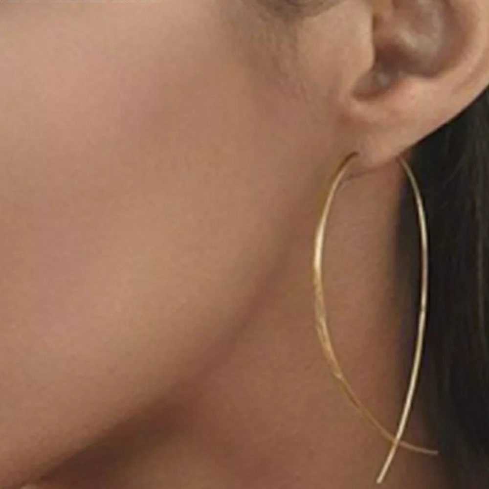 💥😎🔥Gold to lightweight twisted hoop earrings